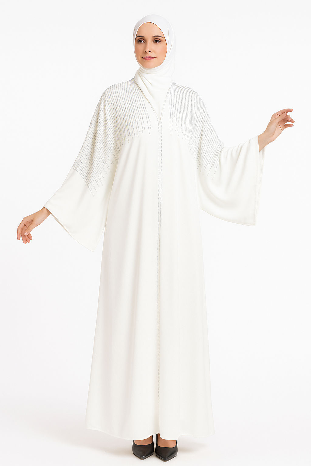Celestial Radiance Abaya